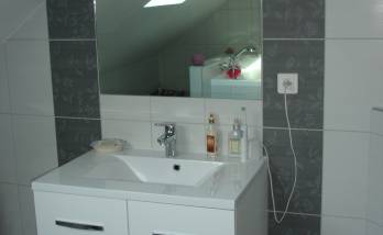 salle de bain neuve