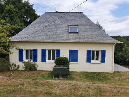 Aménagement des combles à Bruz : vue extérieure de la maison