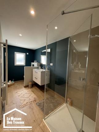creation salle de bain extension maison vannes