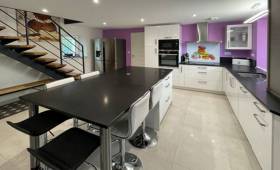 Carrelage dans la cuisine