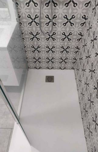 Rénovation salle d'eau receveur plat douche Essonne 91
