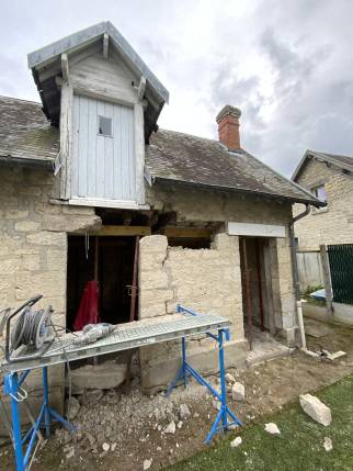 Pendant les travaux