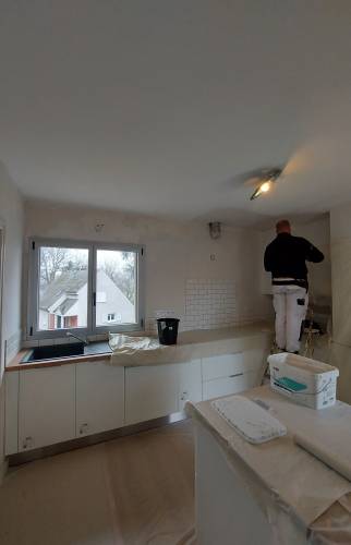 Préparation des murs