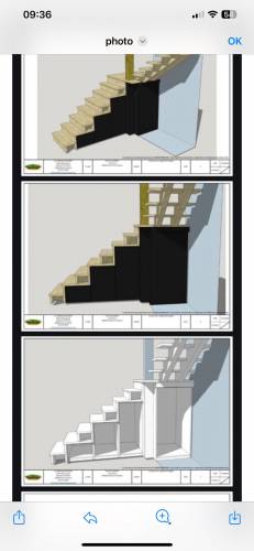 Création de l'escalier sur mesure