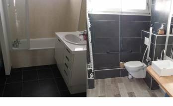 Rénovation de salle de bain aux normes PMR - Nantes (44200)