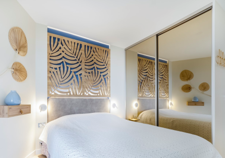 Création de dressing sur mesure dans une chambre