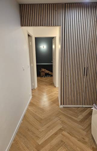 renovation complete appartement courbevoie 92400 couloir