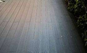 Fin de travaux - Terrasse bois composite - Lyon