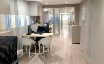 Rénovation et agencement d'une agence immobilière - La Maison Des Travaux Caen-Ouistreham