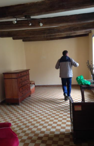 Espace salle à manger avant rénovation - Saint-Lunaire