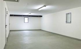 Après Peinture d un sous sol garage