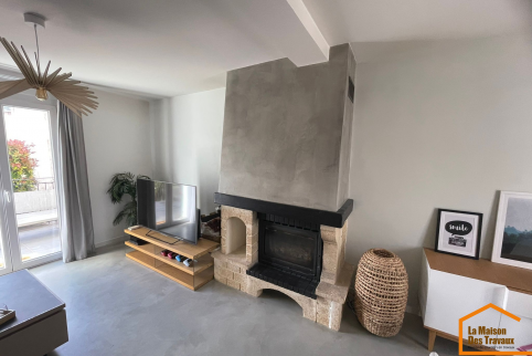 cheminée en rénovation