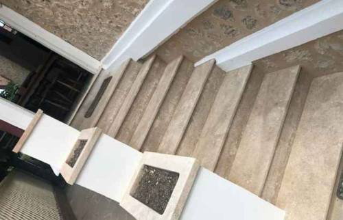 Rénovation d'un escalier à Trouville