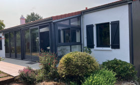 Rénovation énergétique par l'extérieur à Bouguenais