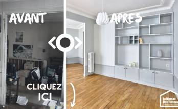 Photo avant après de rénovation intérieurs