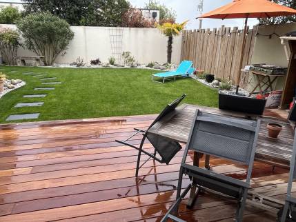 Création terrasse bois à Angoulins