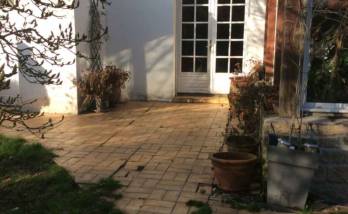 Avant la rénovation de terrasse 