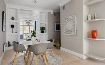 Rénovation d’un salon salle à manger à Rambouillet 