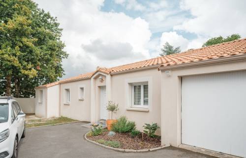 Extension pour créer deux chambres à La Haie-Fouassière (44690)- extérieur