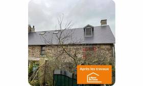 Avant / Après d'une rénovation de toiture, à Saint Pair Sur Mer (50380) !