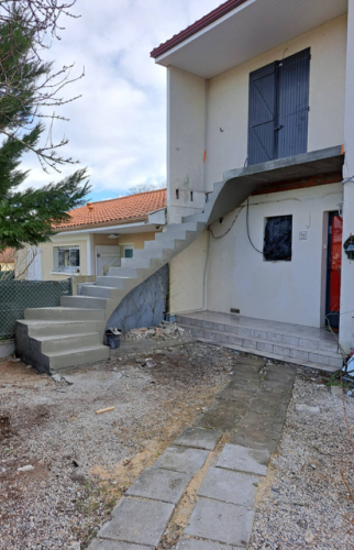 Construction d’un escalier extérieur maçonné à Mérignac