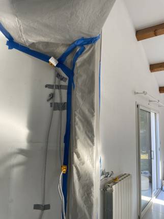 Rénovation de la maçonnerie intérieure