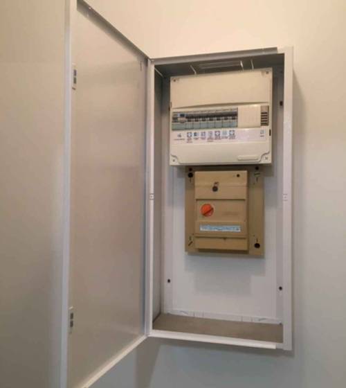 Tableau électrique après rénovation complète - Nantes 44