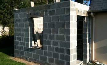 Construction de garage (77) Entreprise de maçonnerie