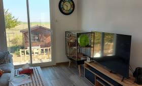 Carrelage côté salon