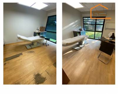 Rénovation de parquet usé