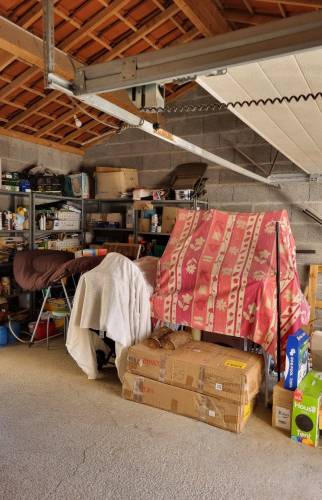 Vue de l'emplacement du futur placard 3 portes