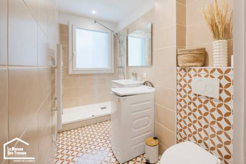 Salle de bain rénovée
