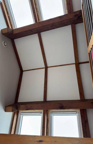 Ancienne verrière avec volet