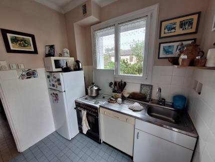 Cuisine avant travaux de rénovation intérieure - La Plaine sur mer 44770