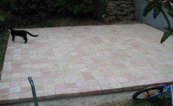 Terrasse pavé, Entreprise de maçonnerie 77