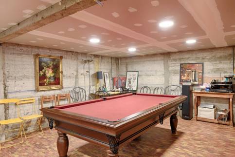 aménagement salle de billard