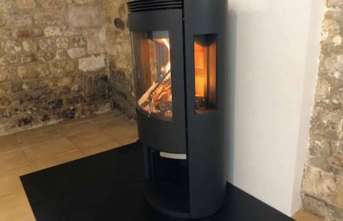 Remplacer la cheminée par un poêle à Trouville