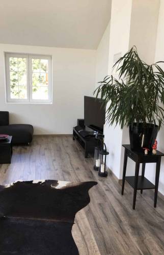 Parquet stratifié dans extension à Saint Louis