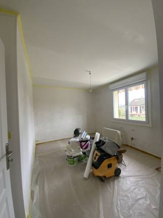 Pendant la rénovation
