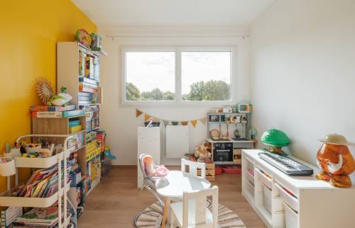 Surélévation à Montbert (44140) - chambre