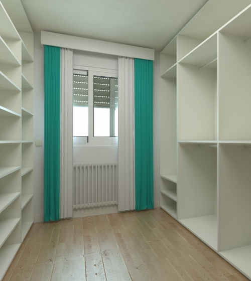 construction d'un dressing sur mesure