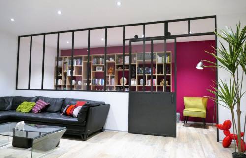 Pose d'une verrière à Neuilly