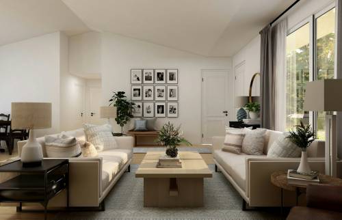Aménagement d'un salon a Paris