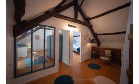 Poser une verrière entre un couloir et une chambre à Vannes 56000