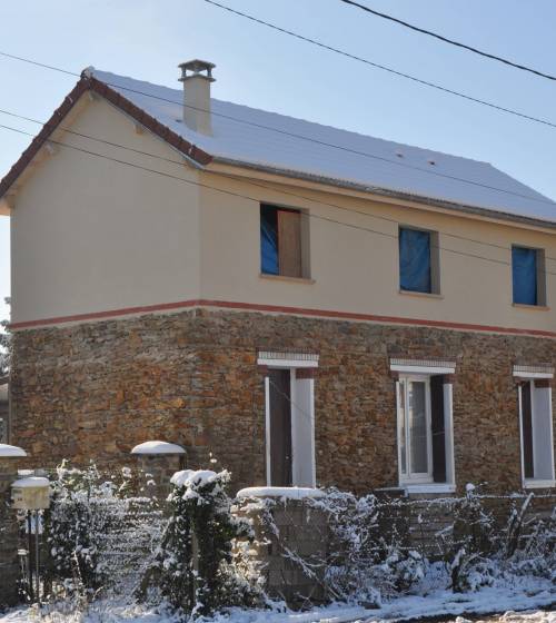 Nouvelle surélévation de maison - Verneuil-l'étang 77390