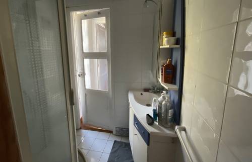 La salle d'eau avant rénovation