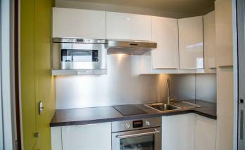 Réalisation d'une cuisine sur-mesure dans un appartement de 47 m²