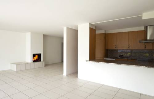 Cheminée à foyer ouvert