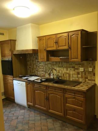 Travaux cuisine ancienne Montchanin