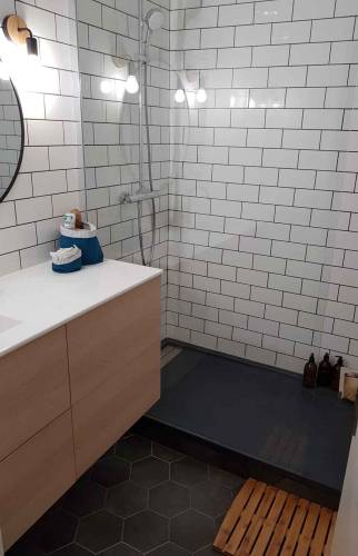 Salle de bain rénovée